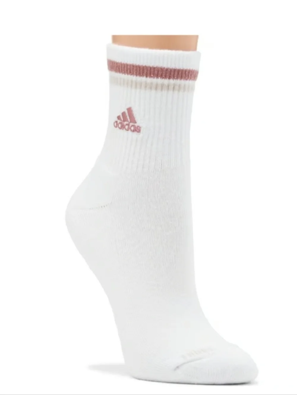adidas Women's 3-Pk Cushioned Climacool Sport High Quarter Socks Shoe Size 5-10